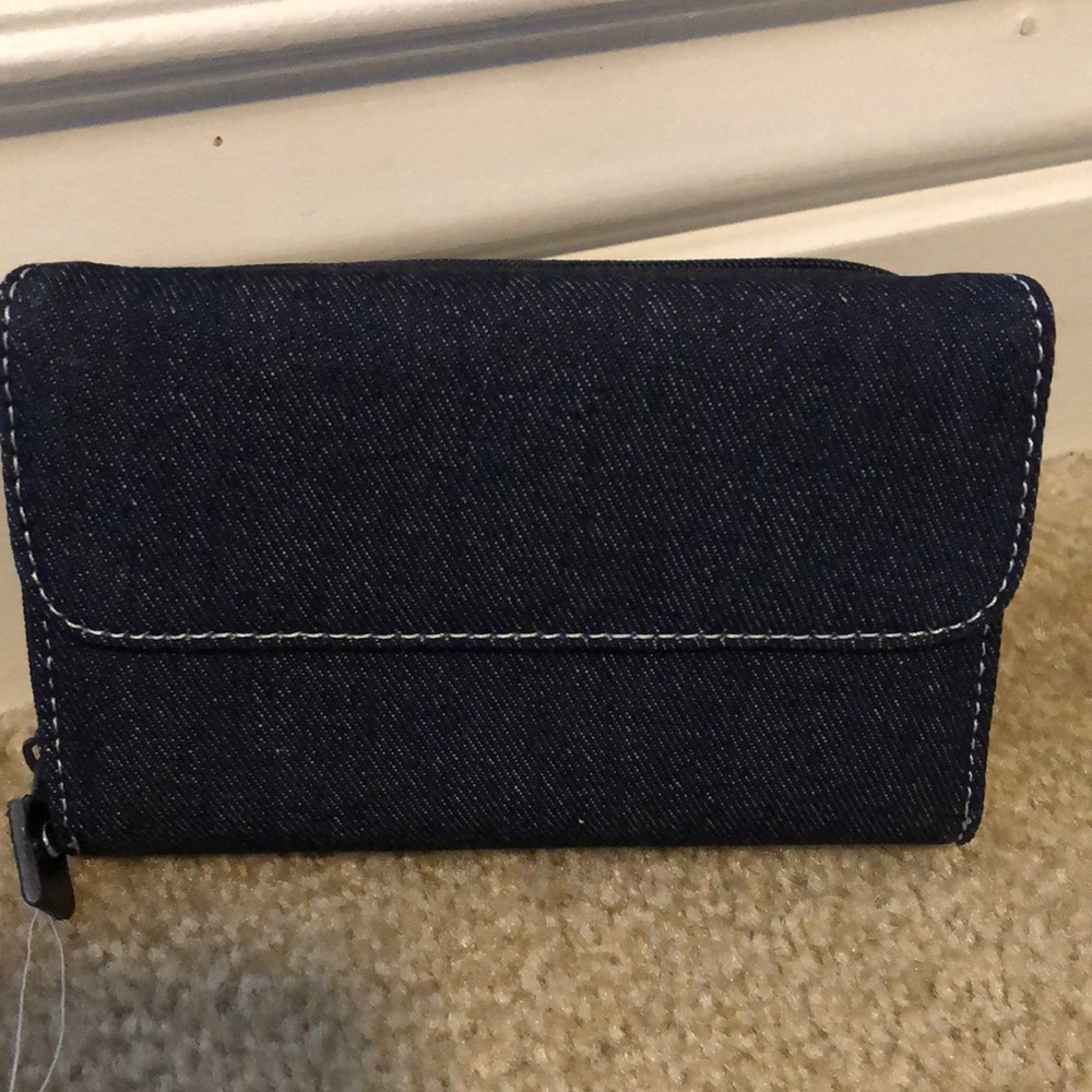 Stylish Denim Wallet - Picture 2 of 6